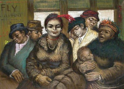 Lot 296 - Albert Pels 1910-1998 EXPRESS TRAIN TO EAST...