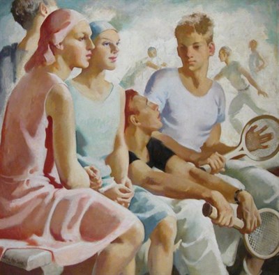 Lot 255 - Jean MacLane 1878-1964 TENNIS DAYS Signed Jean...
