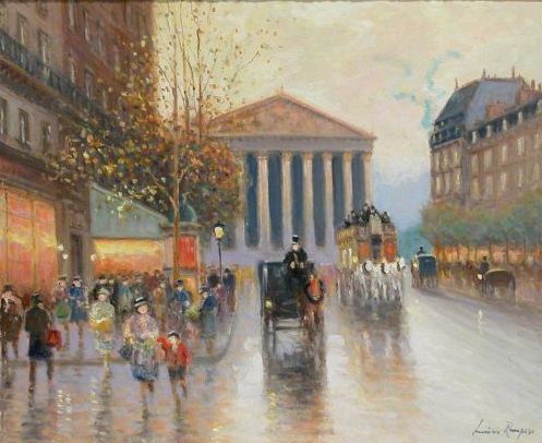 Lot 156 - Luciano Rampaso Italian, b.1936 RUE ROYALE ET...