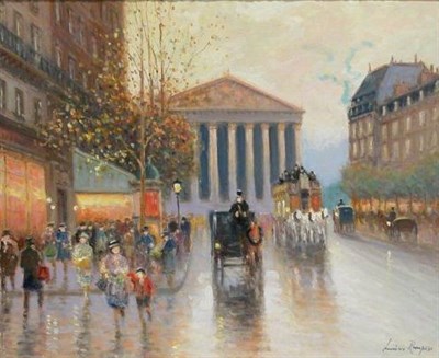 Lot 156 - Luciano Rampaso Italian, b.1936 RUE ROYALE ET...