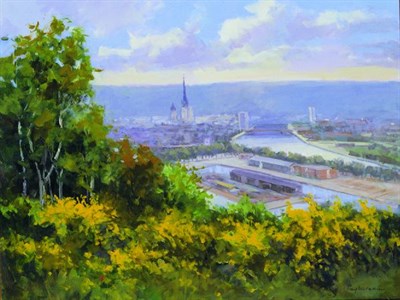 Lot 171 - Annie Puybareau French, b.1955 PANORAMA DE...