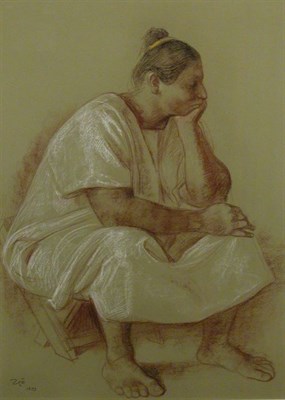Lot 29 - Francisco Zuniga Costa Rican, 1913-1998 MUJER...