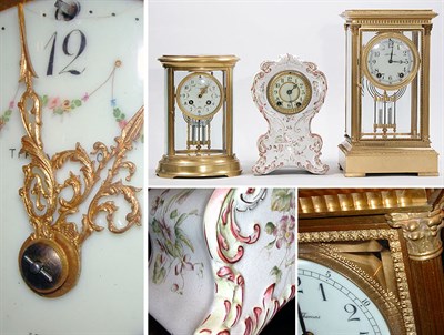 Lot 313 - Tiffany & Co. Gilt-Metal Mantel Clock;...