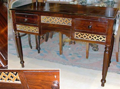 Lot 361 - Anglo-Indian Mahogany Writing Desk