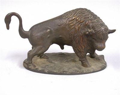 Lot 2442 - Bronze Figure of a Bison
