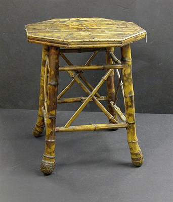 Lot 127 - Victorian Bamboo Stool