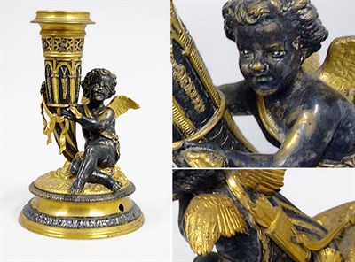 Lot 2296 - French Neoclassical Style Gilt and Patinated...