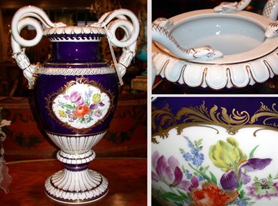 Lot 2577 - Meissen Gilt and Enameled Porcelain...
