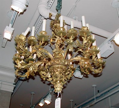 Lot 2388 - Louis XV Style Gilt-Metal Twenty-Light...