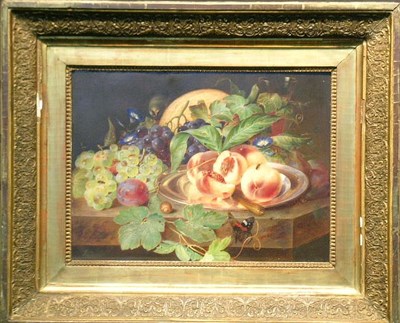 Lot 2090 - Continental School 19th Century A STILL LIFE...