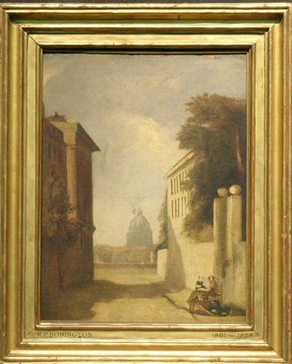 Lot 10 - Attributed to Richard Parkes Bonington STREET...