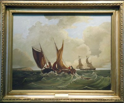 Lot 2044 - Manner of William Callcott Knell SHIPPING IN...