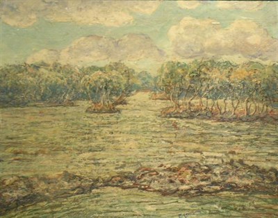 Lot 245 - Ernest Lawson 1873-1939 MANGROVE TREES, THE...