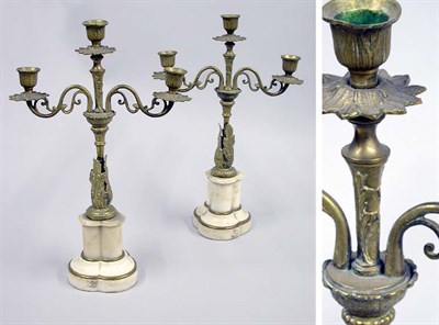 Lot 2492 - Pair of French Neoclassical Style Gilt-Bronze...