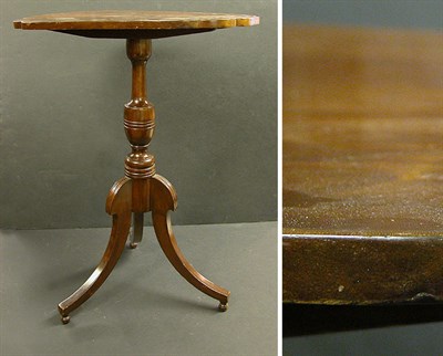 Lot 578 - Federal Cherry Tilt-Top Candlestand