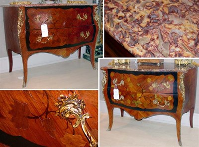 Lot 2464 - Pair of Louis XV Style Gilt-Metal Mounted...