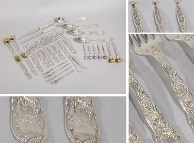 Lot 2448 - Tiffany & Co. Sterling Silver Flatware Service...