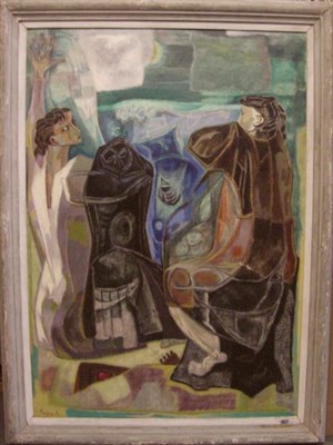 Lot 65 - Peppino Mangravite American, 1896-1978 WOMEN...