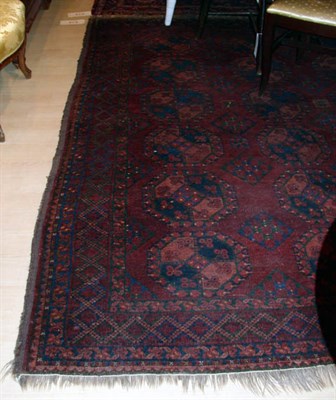 Lot 578 - Ersari Afghan Carpet West Turkestan, early...