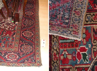 Lot 2633 - Heriz Carpet Northwest Iran, mid 20th century...