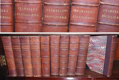 Lot 2534 - [BINDINGS] CHAMBER'S ENCYLOPEDIA Plates. 10...