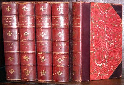 Lot 2535 - [BINDINGS] GIBBON, EDWARD History of the...