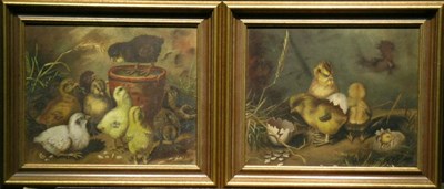 Lot 2036 - A. Grattan 19th Century CHICKS: TWO Each...