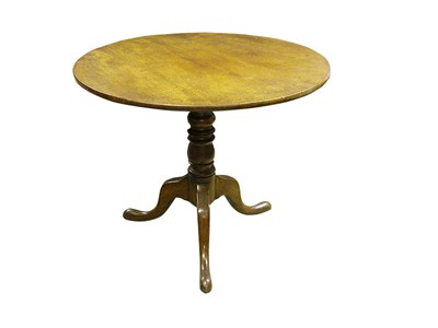 Lot 335 - George III Mahogany Tripod Table