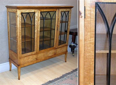 Lot 352 - Biedermeier Style Vitrine