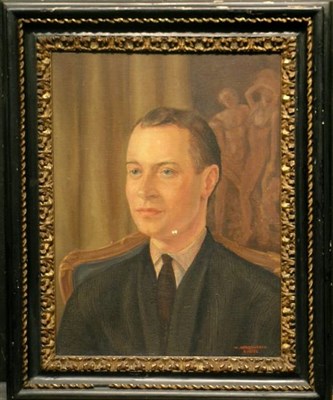 Lot 2039 - W. Holdsworth 20th Century PORTRAIT OF A MAN...