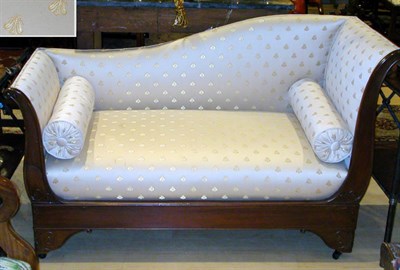 Lot 309 - Empire Style Mahogany Meridienne