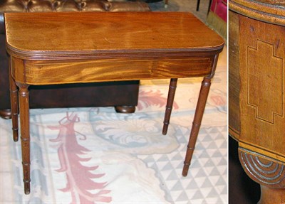Lot 531 - Regency Inlaid Mahogany Games Table