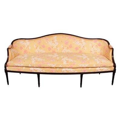 Lot 492 - George III Style Carved and Dark Stained...