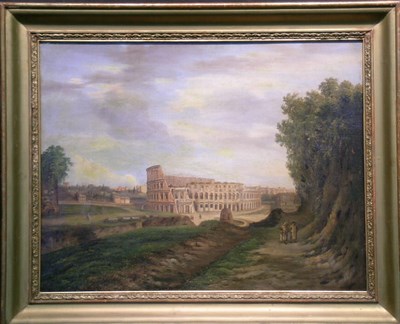 Lot 18 - Continental School 19th Century VIEW OF THE...