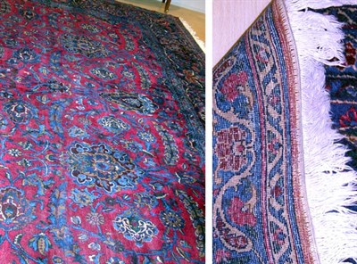 Lot 2698 - Yezd Carpet Southeast Persia, first quarter of...