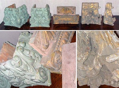 Lot 216 - Miscellaneous Group of Five Carved...