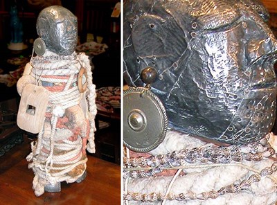 Lot 2316 - Peter Eugene Ball Mummy Sculpture.