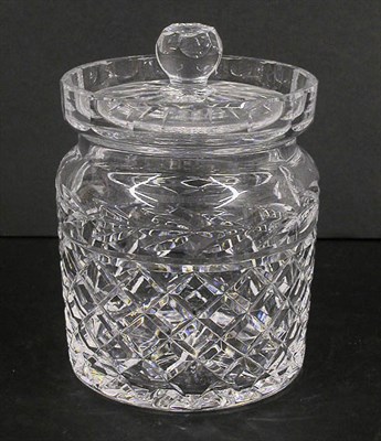 Lot 2785 - Waterford Crystal Biscuit Barrel