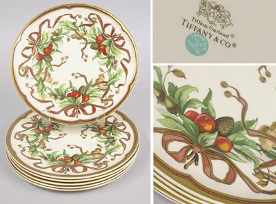 Lot 2728 - Set of Twenty Tiffany & Co. Pottery Luncheon...