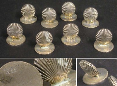 Lot 2739 - Set of Eight Tiffany & Co. Sterling Silver...