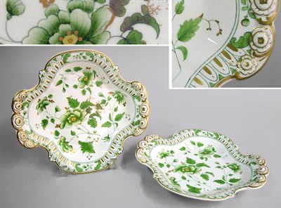 Lot 2749 - Pair of Continental Porcelain Serving Dishes...