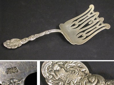 Lot 2803 - Gorham Sterling Silver Pastry Server In the...
