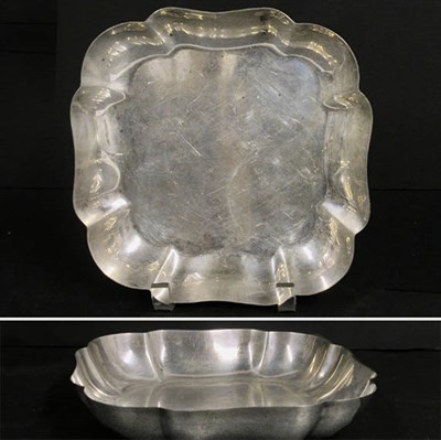 Lot 2814 - Tiffany & Co. Sterling Silver Shaped Square...