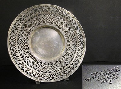 Lot 2823 - Tiffany & Co. Sterling Silver Cake Plate...