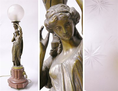 Lot 2398 - Neoclassical Style Gilt and Patinated-Bronze...