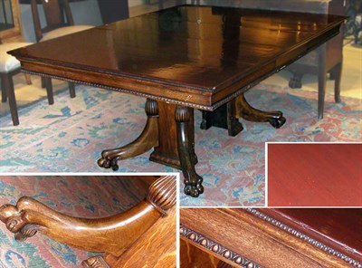 Lot 365 - Oak Extension Dining Table with Four Leaves