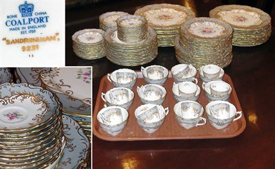 Lot 363 - Coalport Porcelain Dinner Service...