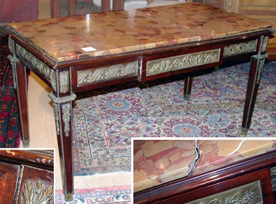 Lot 2244 - Louis XVI Style Bronze Mounted Mahogany Low...