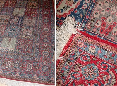 Lot 2695 - Qum Garden Carpet Central Persia, mid 20th...