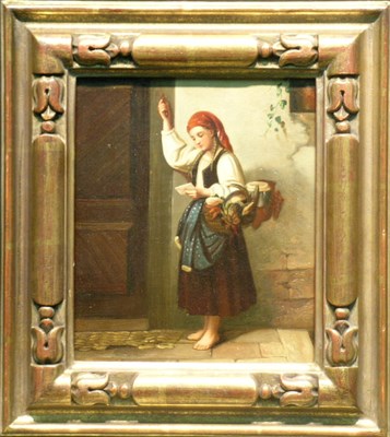 Lot 30 - L. Dumont French, 19th century THE LETTER...
